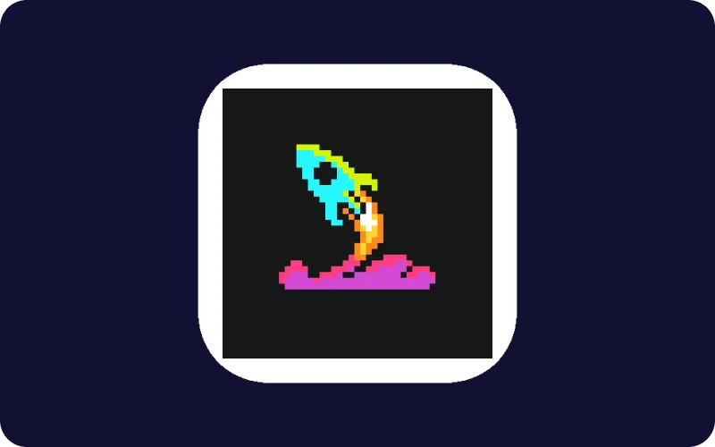 Retro Mode - Icon Pack (Neon)