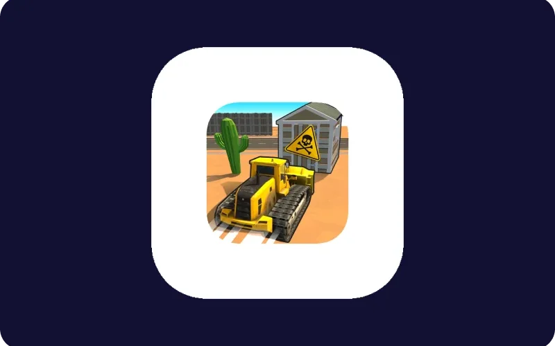 Dozer Demolish City Tear Down