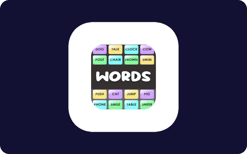 Connections 4 Word Puzzle Game