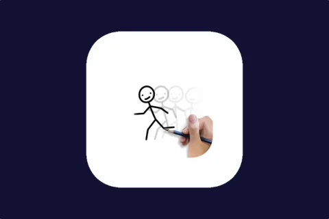 Stickman draw animation maker