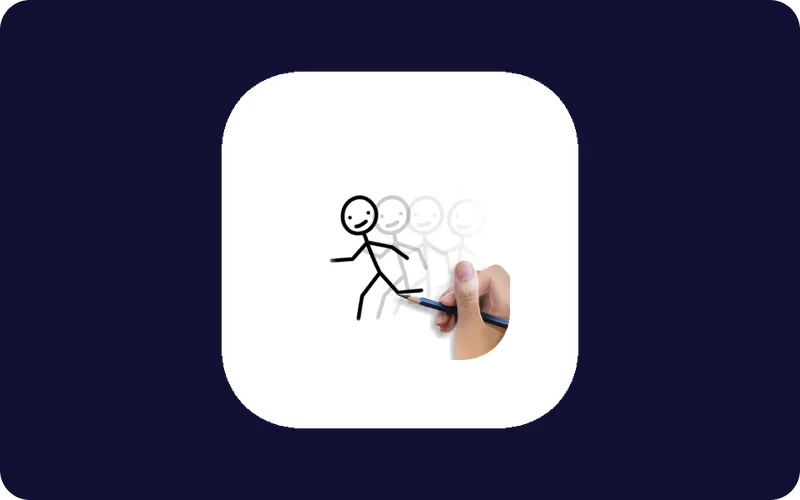 Stickman draw animation maker